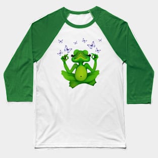 YOGA FROG Baseball T-Shirt